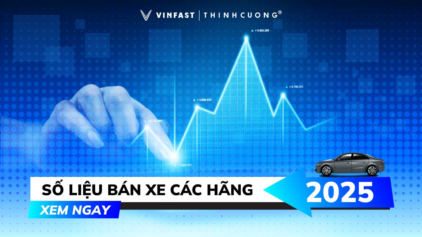 VinFast dẫn đầu doanh số thị trường ô tô Việt Nam 2025