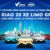 BÀN GIAO 20 XE ĐIỆN LIMOGREEN – DẤU ẤN TRONG HÀNH TRÌNH 10.000 XE LIMOGREEN