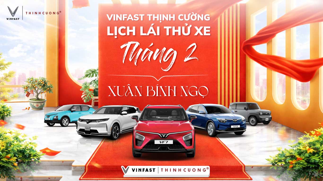 Chương trình lái thử xe tháng 02/2026
