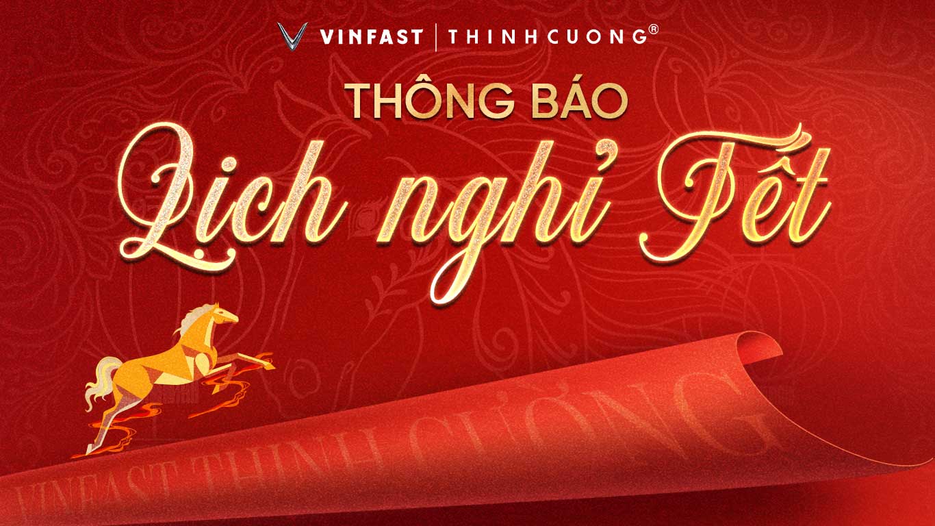 THÔNG BÁO LỊCH NGHỈ TẾT NGUYÊN ĐÁN BÍNH NGỌ 2026
