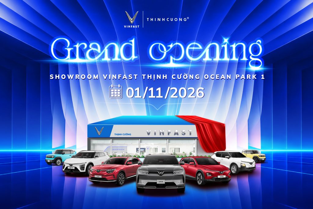 Khai truong vinfast thinh cuong ocean park 1