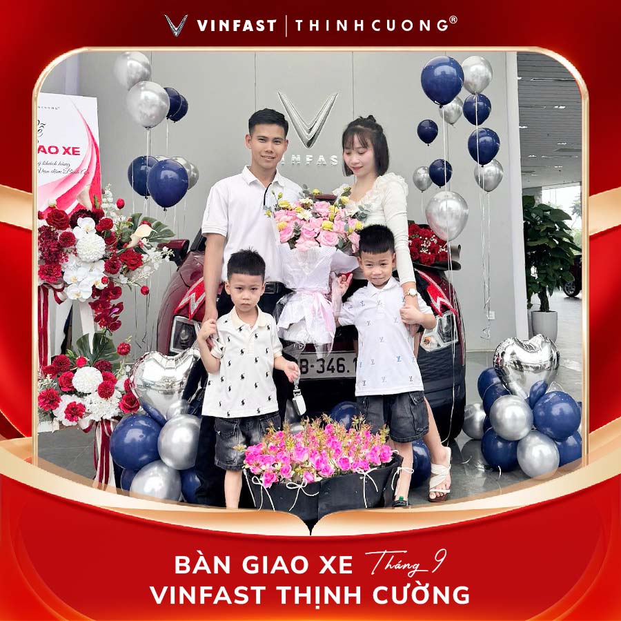 Le giao xe vinfast thinh cuong thang 9