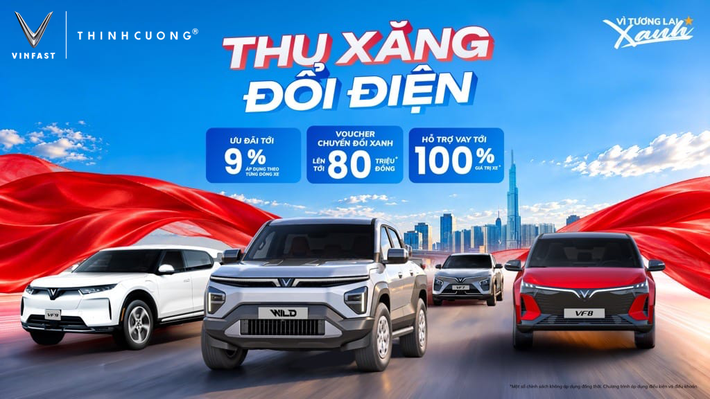 Su kien lai thu o to dien tai vincom