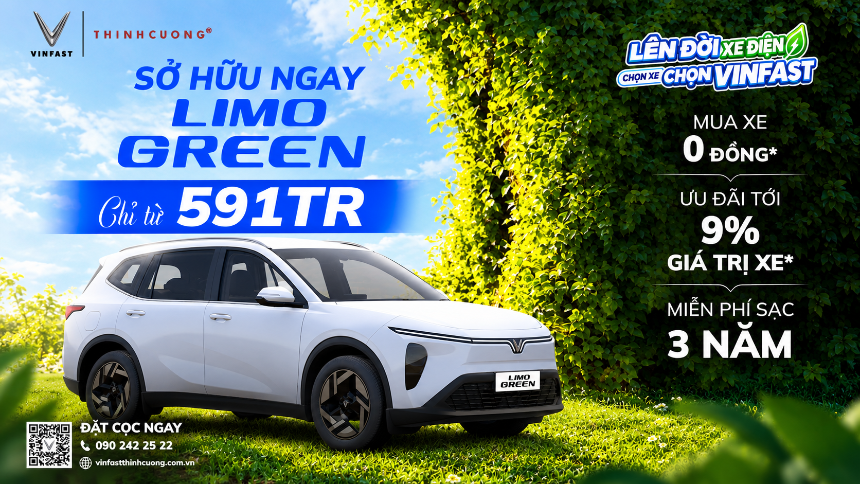 Vinfast limo green