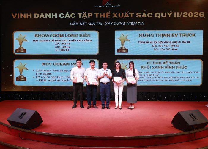 Tập đoàn Thịnh Cường: Tổng kết và vinh danh Quý II/2026