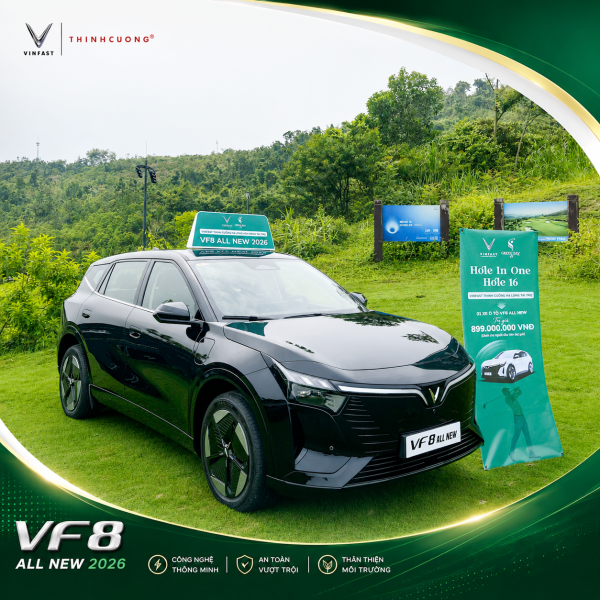 VF8 All-New 2026 Chính Thức Có Mặt Tại VinFast Thịnh Cường